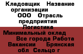 Кладовщик › Название организации ­ O’stin, ООО › Отрасль предприятия ­ Логистика › Минимальный оклад ­ 17 200 - Все города Работа » Вакансии   . Брянская обл.,Сельцо г.